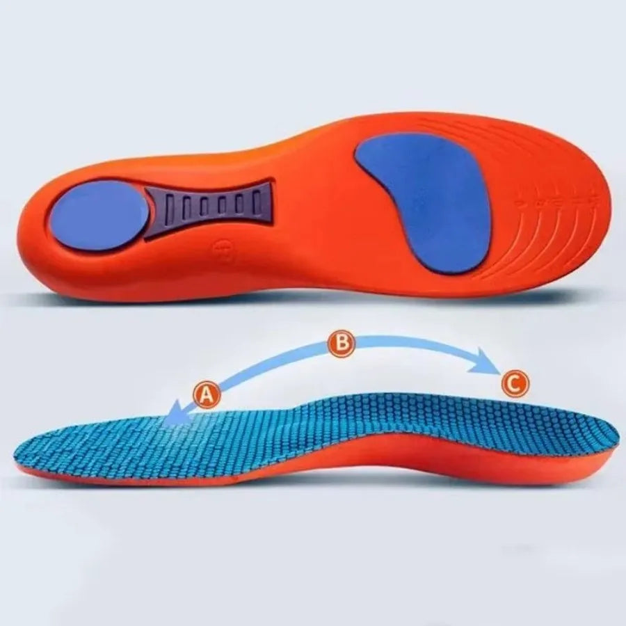 Sport Insoles for Shoes Sole Shock Absorption Deodorant Breathable Cushion Running Insoles for Feet Man Women Orthopedic Insoles