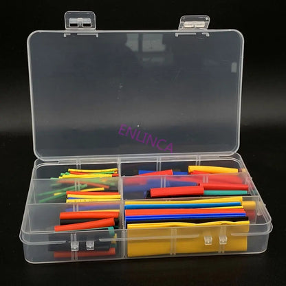 Heat Shrink Tubing Kit - 580/560Pcs EVA Material 6 Colors 11 Sizes for Electrical Insulation, Repairs & Wire Connectors