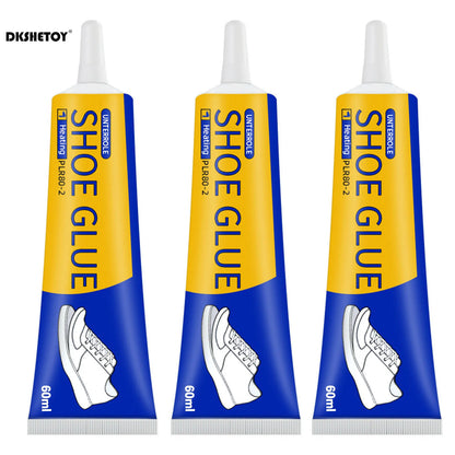 60ml Super Strong Shoe Glues DIY Repairing Adhesive Universal Waterproof Shoe Sealers for Sneakers Boot Leather Fast Repair Glue
