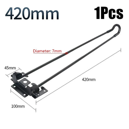 1/4Pcs 200/320/420/500mm Foldable Table Legs Metal DIY Support Furniture Legs Folding Table Replacement Legs