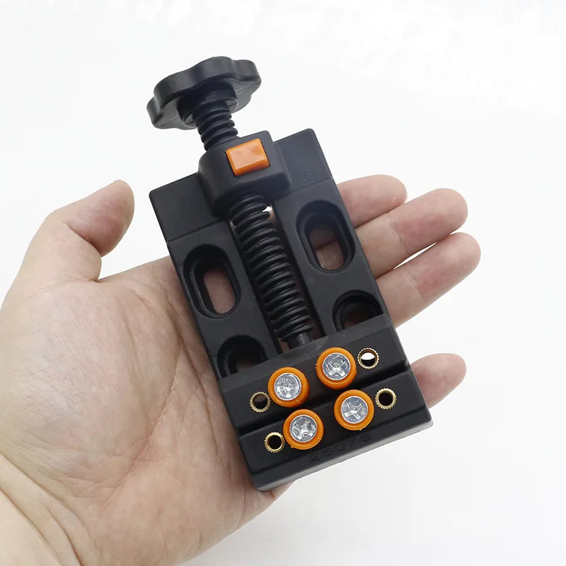 1PCS 1-55mm Mini Clamp On Table Bench Vise Home DIY Jewelry Hobby Model Making Vise Tools Mini Tool Vice Work-Bench Repair Tools