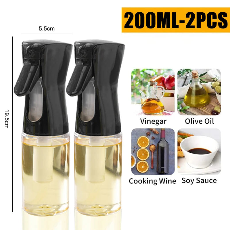 Spray Oil Sprayer Dispenser Bottle Kitchen Oils Spray Camping Beach Dispenser Olive Oil Oil Jar Baking Vinegar Soy Sauce Spray