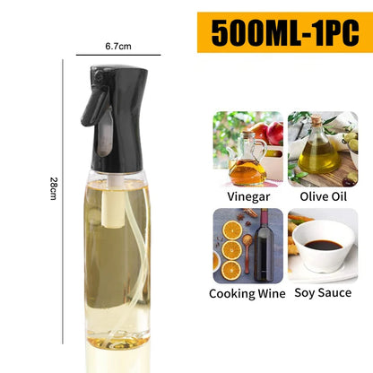Spray Oil Sprayer Dispenser Bottle Kitchen Oils Spray Camping Beach Dispenser Olive Oil Oil Jar Baking Vinegar Soy Sauce Spray