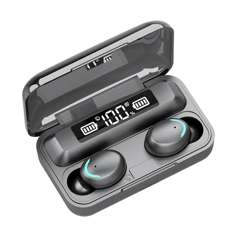 Bluetooth TWS F9-5C Wireless Earphone Sports Waterproof Earbuds 2200mAh Charging Box Headphones Headset For Smartphones