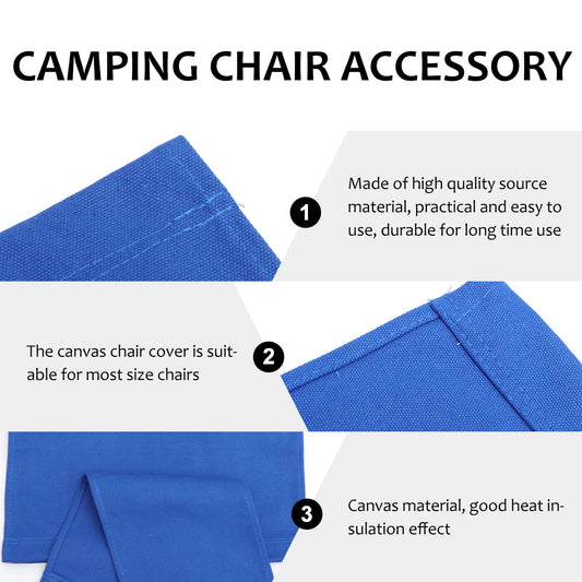 Folding Director Chair Canvas Cloth Replacement Stool Covers Outdoor Beach Chairs Camping Accessories Suitable Most Size Outdoor