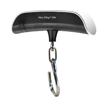 50kg Portable Hanging Scale Electronic Hand Luggage Scale Digital Display Suitcase 110lb Travel Baggage Bag Weighing Tools