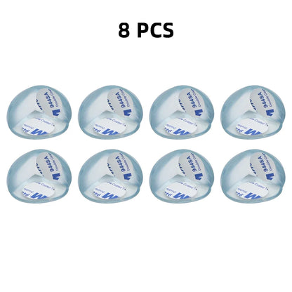 4/8/10/12Pcs Baby Safety Silicone Protector Table Corner Edge Protection Cover Transparent Anti Collision Soft Guard Home Tool