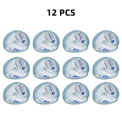 4/8/10/12Pcs Baby Safety Silicone Protector Table Corner Edge Protection Cover Transparent Anti Collision Soft Guard Home Tool
