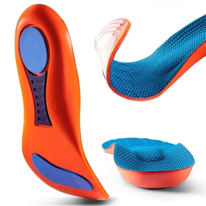 Sport Insoles for Shoes Sole Shock Absorption Deodorant Breathable Cushion Running Insoles for Feet Man Women Orthopedic Insoles