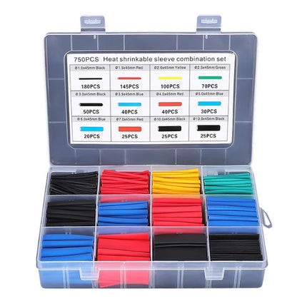 Heat Shrink Tubing Kit - 580/560Pcs EVA Material 6 Colors 11 Sizes for Electrical Insulation, Repairs & Wire Connectors