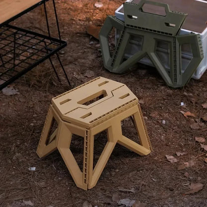Folding Stool Camping Stool Portable Outdoor Fishing Camping Mazar Stall Children's Small Stools Household Plastic Small Stools