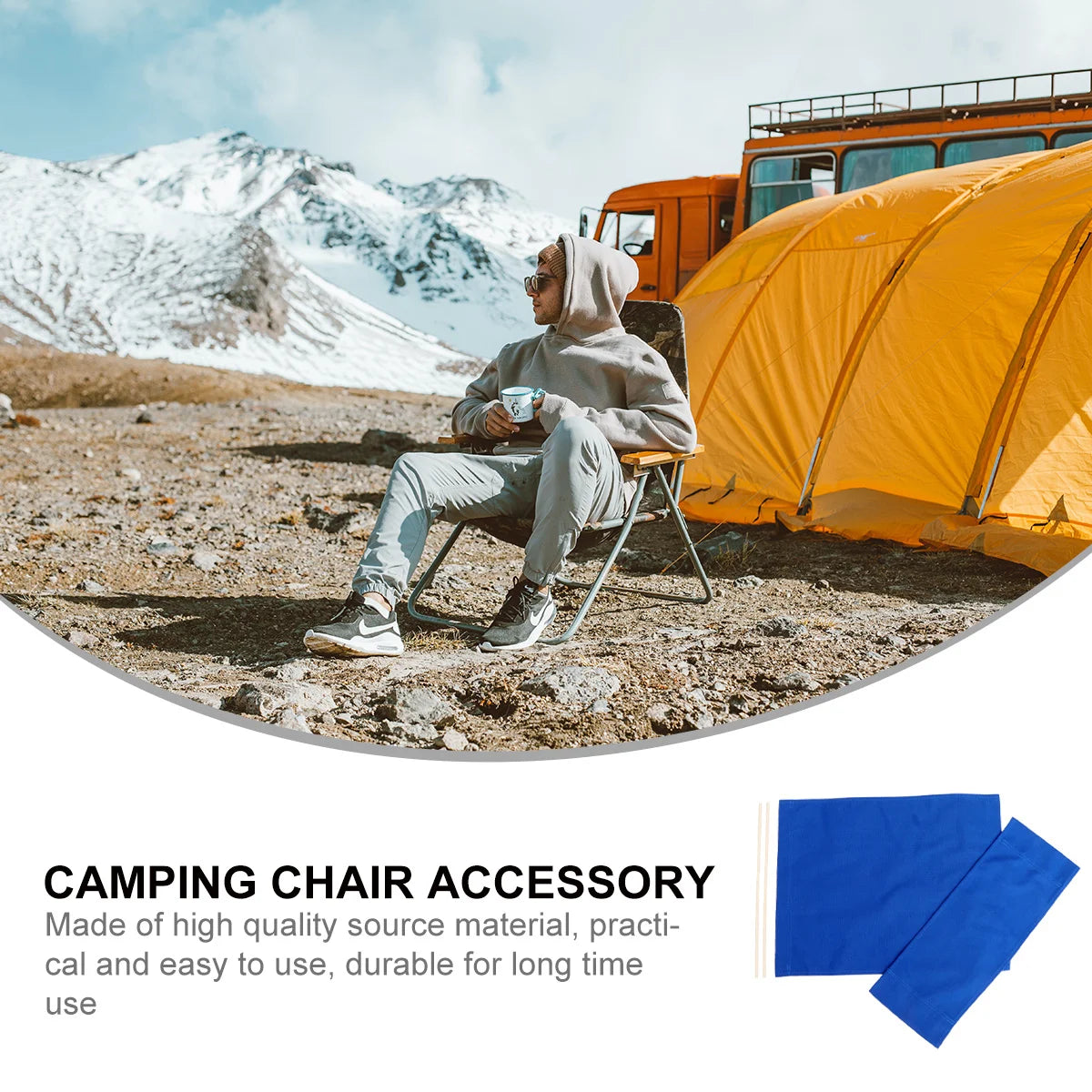 Folding Director Chair Canvas Cloth Replacement Stool Covers Outdoor Beach Chairs Camping Accessories Suitable Most Size Outdoor