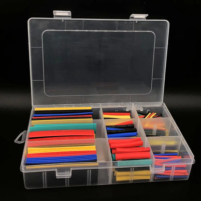 Heat Shrink Tubing Kit - 580/560Pcs EVA Material 6 Colors 11 Sizes for Electrical Insulation, Repairs & Wire Connectors
