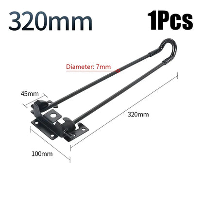 1/4Pcs 200/320/420/500mm Foldable Table Legs Metal DIY Support Furniture Legs Folding Table Replacement Legs
