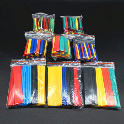 Heat Shrink Tubing Kit - 580/560Pcs EVA Material 6 Colors 11 Sizes for Electrical Insulation, Repairs & Wire Connectors