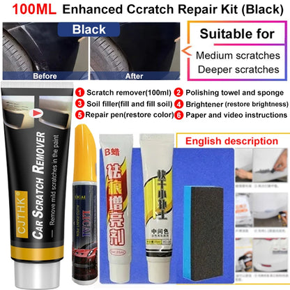 Car Scratch Remover Paint Care Tools Auto Swirl Remover Scratches Repair Polishing Auto Body Grinding Compound Anti Scratch Wax