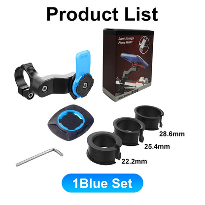 Motorcycle Bike Phone Holder QUAD LOCK Shock Absorber Phone Bracket Vibration Damper Self Lock Anti-shake MTB Handlebar Holder