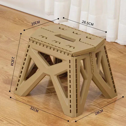 Folding Stool Camping Stool Portable Outdoor Fishing Camping Mazar Stall Children's Small Stools Household Plastic Small Stools