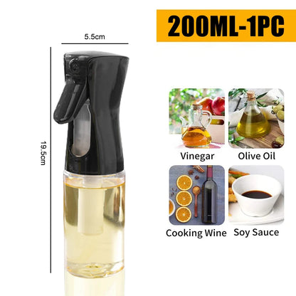 Spray Oil Sprayer Dispenser Bottle Kitchen Oils Spray Camping Beach Dispenser Olive Oil Oil Jar Baking Vinegar Soy Sauce Spray
