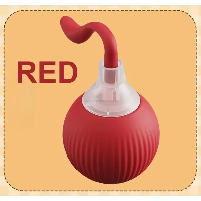 Interactive Dog Toys Rechargeable Pet Interactive Toys Electric Cats Ball Automatic Rolling Fake Tail Ball Dog Cats Toy