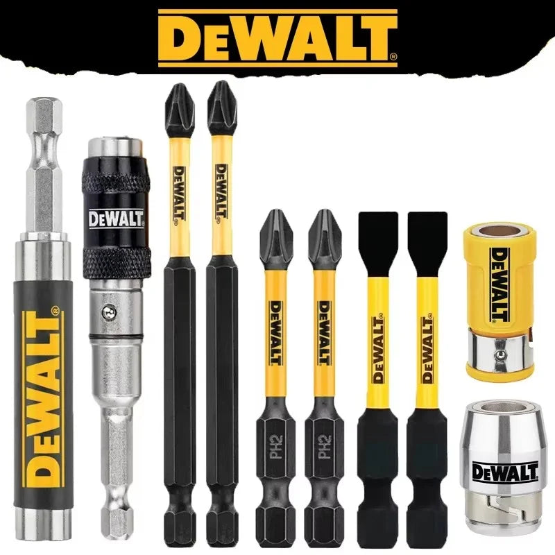 DEWALT DWA2PH2SL XCP3 Power Bit Sleeve Set Max Fit Phillips #2 S X 2" L S2 Tool Steel 3PK Driver Drill Tool Accessories