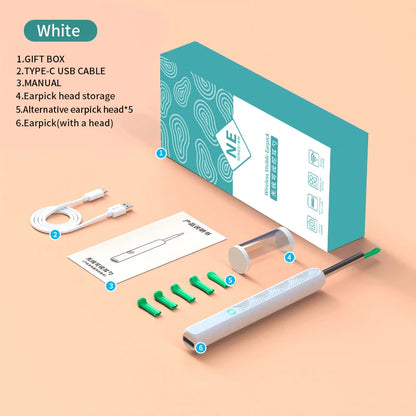 Visual Wireless Ear Pick Camera Ear Wax Removal Tool Picker Ear Cleaner Wax Removal Earwax Cleaning Endoscope Kit Spoon Earpick