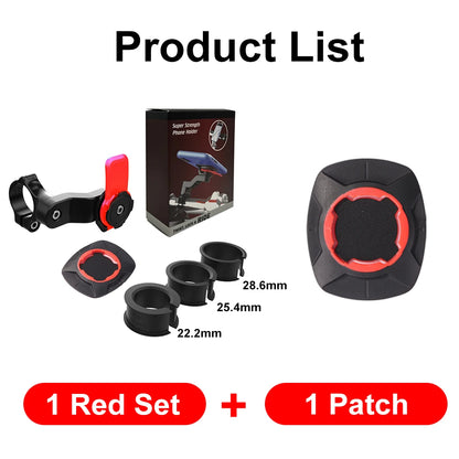 Motorcycle Bike Phone Holder QUAD LOCK Shock Absorber Phone Bracket Vibration Damper Self Lock Anti-shake MTB Handlebar Holder