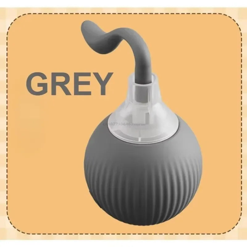 Interactive Dog Toys Rechargeable Pet Interactive Toys Electric Cats Ball Automatic Rolling Fake Tail Ball Dog Cats Toy