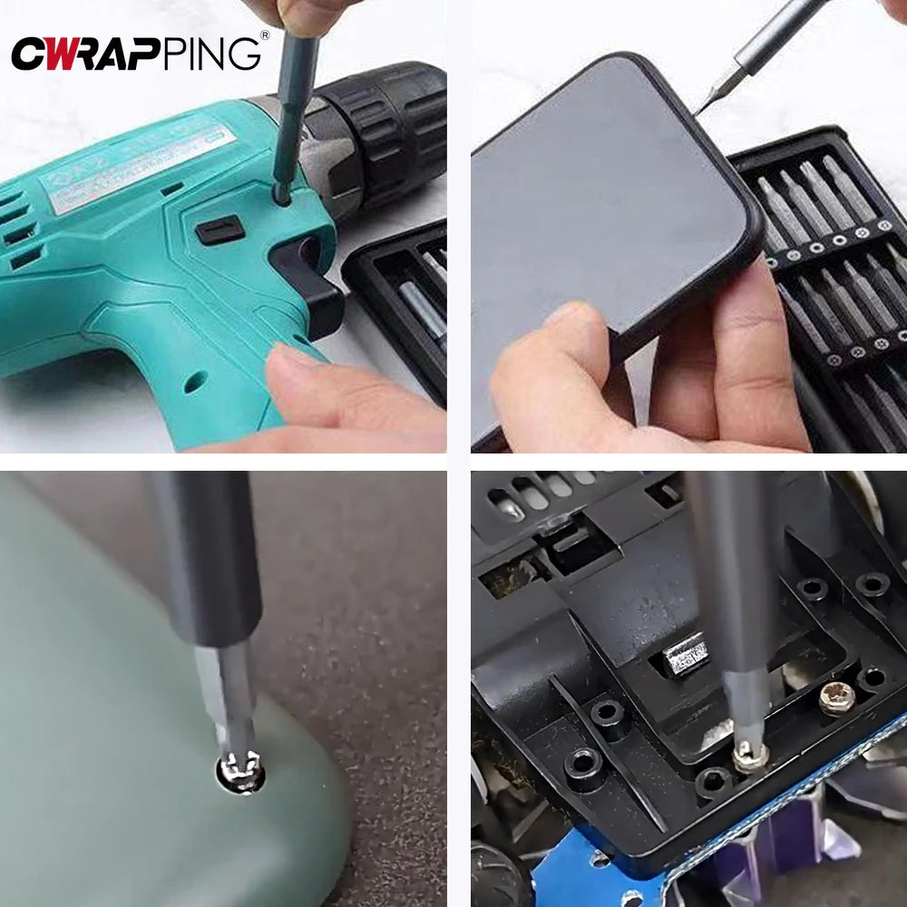25 in 1 Precision Screwdriver Set Mobile Phone Clock Computer Multifunction Maintenance Disassembly Tool Set Screwdriver 24pcs