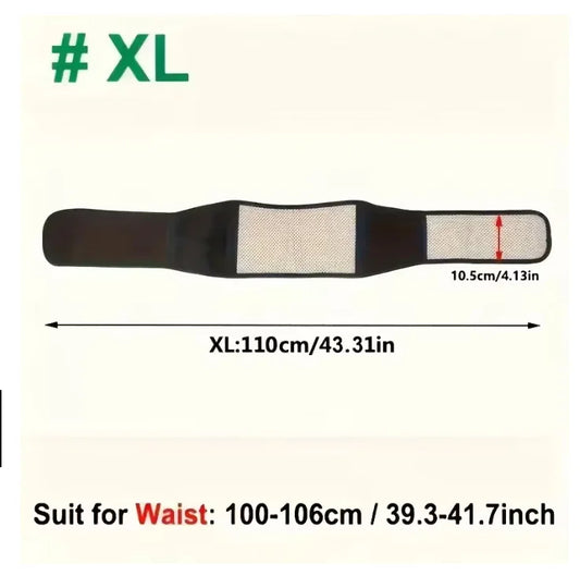 20 Magnets Adjustable Self-heating Magnetic Therapy Back And Waist Support Belt, Waist Massage Belt Sports Support Belt