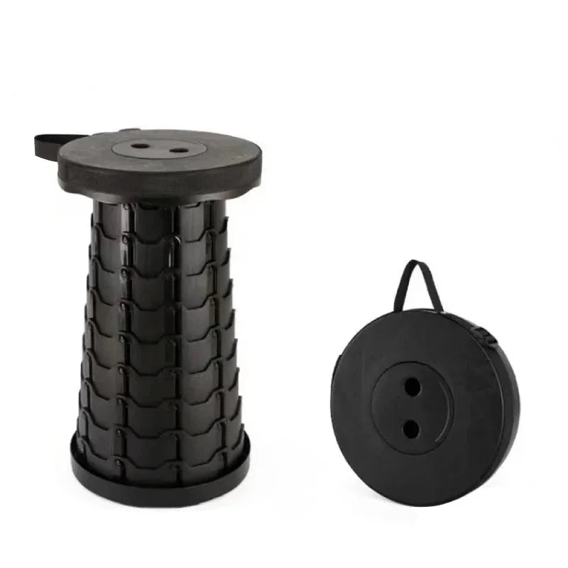 Portable round Folding Chair Accordion Chair Height Adjustment Simple Tool Elephant Swing Playground Queue Chair