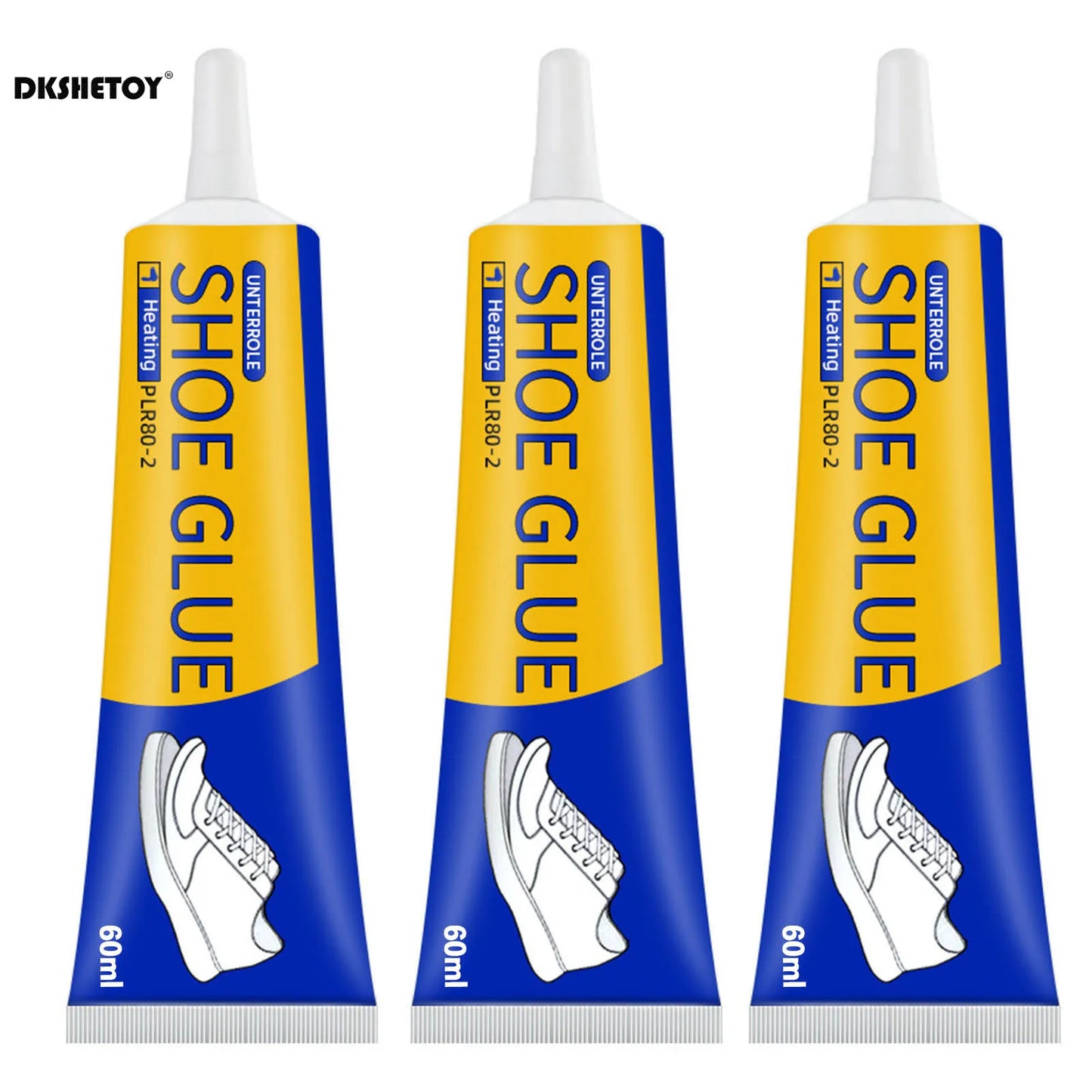 60ml Super Strong Shoe Glues DIY Repairing Adhesive Universal Waterproof Shoe Sealers for Sneakers Boot Leather Fast Repair Glue